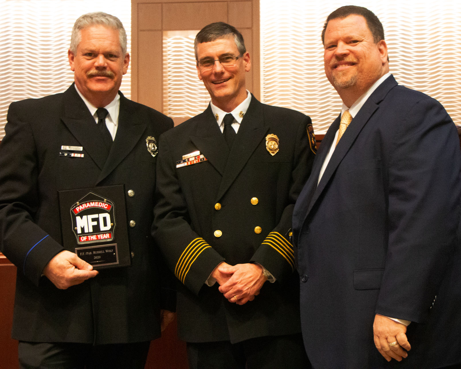 Mesquite Fire Department presents 2020 Meritorious Awards